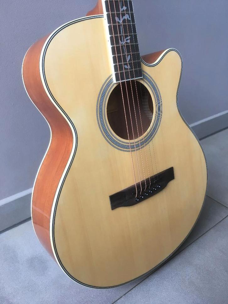 Zeer mooie (splinternieuwe) akoestische gitaar, Muziek en Instrumenten, Snaarinstrumenten | Gitaren | Akoestisch, Nieuw, Western- of Steelstringgitaar