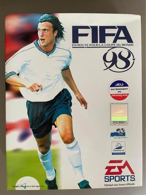 FIFA 98 : En route pour la coupe du monde, jeu PC rare, Consoles de jeu & Jeux vidéo, Jeux | PC, Comme neuf, Enlèvement