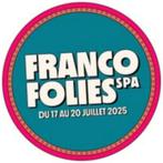6 FRANCOFOLIES DE SPA e-tickets donderdag 17 juli, Drie personen of meer