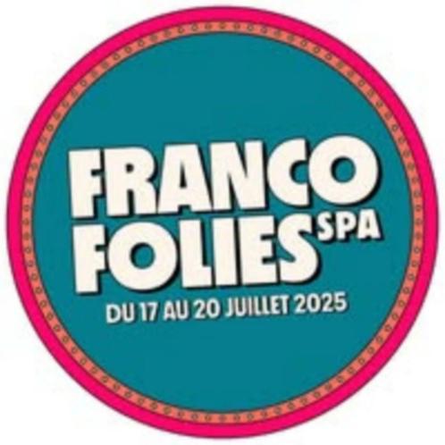 6 FRANCOFOLIES DE SPA e-tickets donderdag 17 juli, Tickets en Kaartjes, Evenementen en Festivals, Drie personen of meer