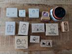Houten stempels, Hobby en Vrije tijd, Ophalen of Verzenden, Zo goed als nieuw, Houten stempel