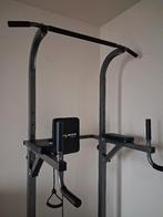 Power tower optrekstation, Sport en Fitness, Ophalen, Zo goed als nieuw, Benen, Krachtstation