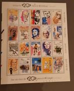 Feuillet de 20 timbres BL83 2ieme siecle( 1ère partie), Neuf, Non oblitéré, Sport, Timbre-poste