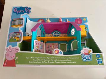 Nieuw peppa pig clubhuis beschikbaar voor biedingen