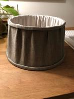 LAMPENKAP LICHT GRIJSBLAUW ZACHTE STOF, Ophalen of Verzenden, Gebruikt