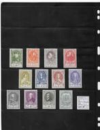 België 880/91* U.P.U. te Brussel "Postmeesters", Spoor van plakker, Frankeerzegel, Ophalen of Verzenden, Zonder stempel