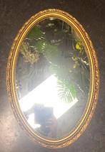 Magnifique ancien grand miroir doré  65cm, Enlèvement ou Envoi