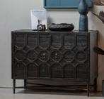BeHomePure - Dressoir - Grenenhout - zwart, Huis en Inrichting, Ophalen, Zo goed als nieuw, Grenenhout