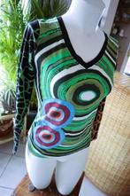 vintage dressing aansluitend kleurrijk T-shirt, Overige kleuren, Vintage Dressing, Ophalen of Verzenden, Maat 36 (S)