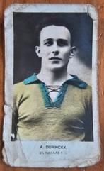 1930s (pre panini) A. Durinckx Sint-Niklaas F.C.!, Ophalen of Verzenden, Gebruikt, Plaatje
