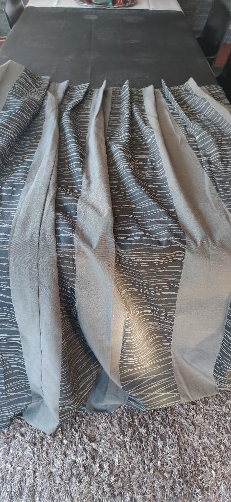 2 Heytens kostbaar verduisterende 2X 4m =8m 900€, Huis en Inrichting, Stoffering | Gordijnen en Lamellen, Zo goed als nieuw, Ophalen