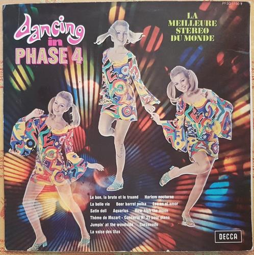 LP Dancing in Phase 4 - Frank Chacksfield, Ted Heath, Mauric, Cd's en Dvd's, Vinyl | Pop, Zo goed als nieuw, 1960 tot 1980, 12 inch