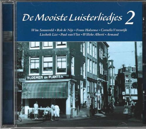 CD De Mooiste Luisterliedjes 2, Cd's en Dvd's, Cd's | Nederlandstalig, Zo goed als nieuw, Levenslied of Smartlap, Ophalen of Verzenden