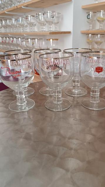6 verres Chimay 33cl beschikbaar voor biedingen
