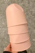 4 Bloempotten wand - poederroze, Tuin en Terras, Bloempotten, Ophalen, Kunststof, Tuin, Zo goed als nieuw