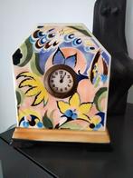 1920s 30s Art Deco klok Bihl keramiek, Antiek en Kunst, Ophalen of Verzenden