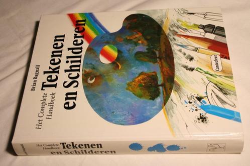 Boek "Het Complete Handboek Tekenen en Schilderen" - Brian B, Hobby en Vrije tijd, Tekenen, Zo goed als nieuw, Ophalen of Verzenden