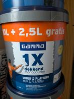 Verf gamma RAL9010, Doe-het-zelf en Bouw, Verf, Beits en Lak, Ophalen, Zo goed als nieuw
