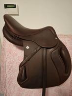 Uniek Fleur de Lys bruin springzadel Pompadour 17 inch, Dieren en Toebehoren, Ophalen, Fleur de Lys, Fleur de Lys, Fleur de Lys