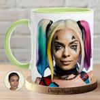 Mug personnalisé photo Harley Quinn – Style DC Comics, Envoi, Neuf, Céramique, Tasse(s) et/ou soucoupe(s)
