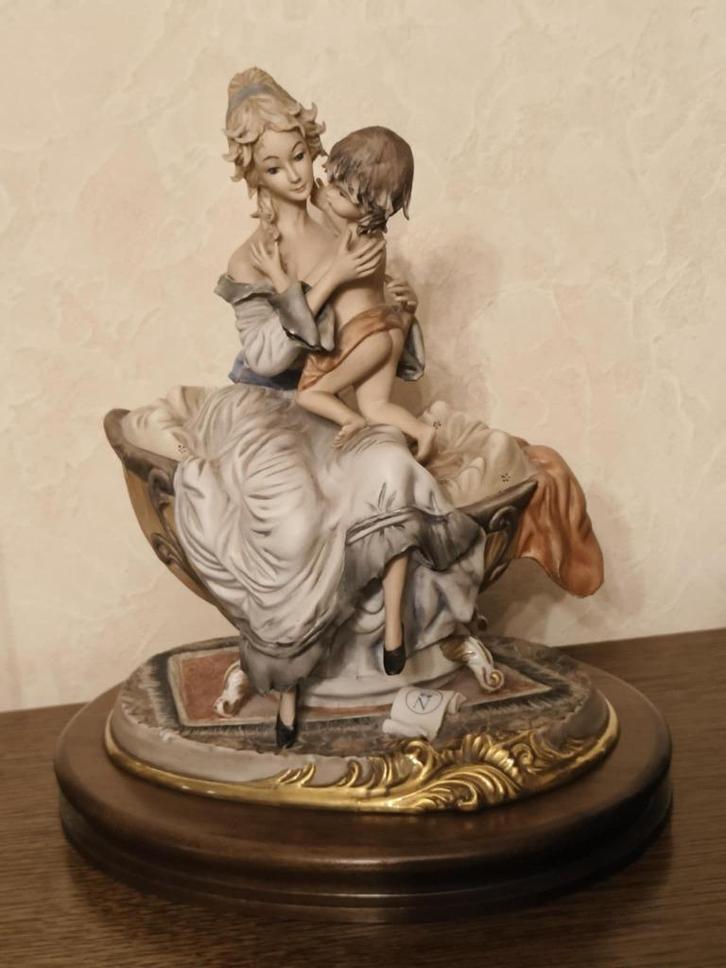 biscuit moeder en kind, in perfecte staat, Antiek en Kunst, Curiosa en Brocante, Ophalen