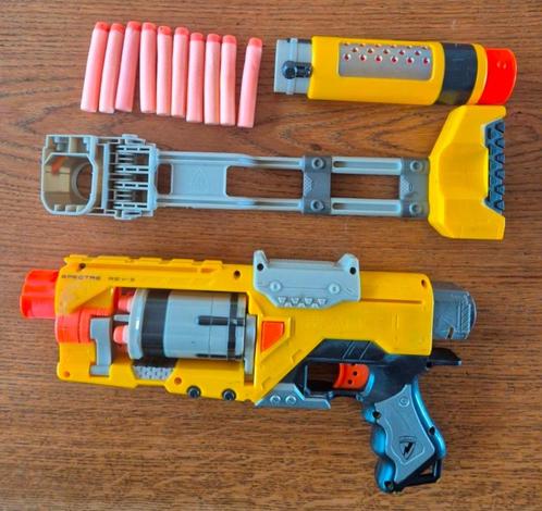 Nerf Spectre REV5 blaster, Kinderen en Baby's, Speelgoed | Buiten | Actiespeelgoed, Gebruikt, Ophalen