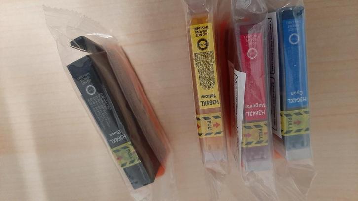 Inktpatronen HP364 XL kleur + HP364 zwart XL, Computers en Software, Printerbenodigdheden, Nieuw, Cartridge, Ophalen of Verzenden