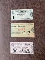 Tickets belgie, Verzenden, Gebruikt, Overige typen