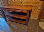 Tafel in koloniale stijl, Huis en Inrichting, Tafels | Sidetables, Ophalen, Gebruikt, 75 cm of meer, Koloniaal