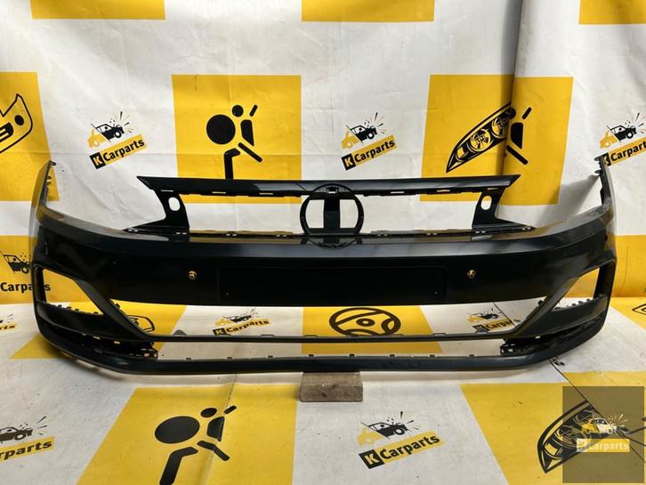 Voorbumper Polo 2G 2017-2022 4XPDC 2G0807221 BUMPER, Auto-onderdelen, Carrosserie, Bumper, Volkswagen, Voor, Gebruikt