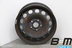 1 lose 16 inch stalen velg VW Golf 6 1K0601027A, Auto-onderdelen, Gebruikt, Velg(en)