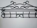 porte manteau ancien en fer forgé année 1930, Maison & Meubles, Enlèvement ou Envoi, Utilisé, Portemanteau mural
