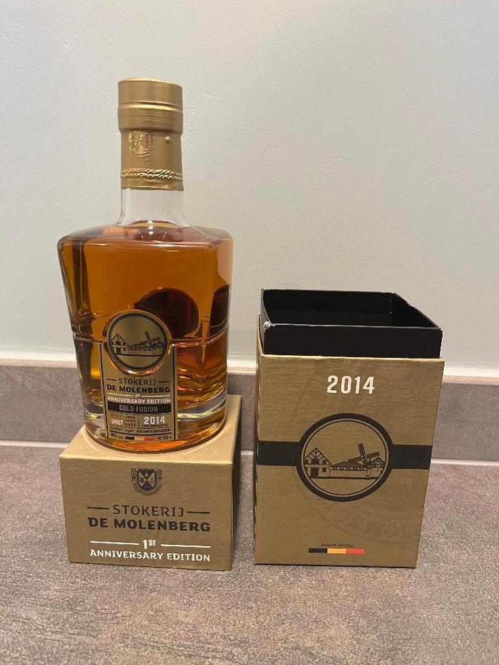 Whiskycollectie - gouden carolus anniversary en andere, Verzamelen, Overige Verzamelen, Zo goed als nieuw, Ophalen