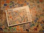 Puzzle 1000 pièces "Timbres", Enlèvement, 500 à 1500 pièces, Comme neuf, Puzzle