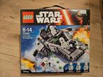 LEGO Star Wars set 75100 First order snowspeeder, Kinderen en Baby's, Speelgoed | Duplo en Lego, Ophalen of Verzenden, Zo goed als nieuw