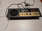 Retro Radio met klok Novex ,Hong Kong Jaren 80, Ophalen of Verzenden, Zo goed als nieuw, Radio