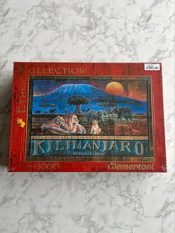 Puzzel 1000 stuks Kilimanjaro beschikbaar voor biedingen