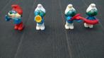 4 Kindersurprise Smurfjes – Muzieksmurfen, Verzamelen, Ophalen of Verzenden, Gebruikt, Verschillende Smurfen, Poppetje, Figuurtje of Knuffel