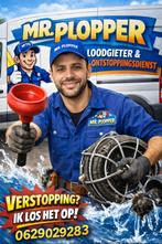 Spoed Verstopping? 24/7 Rioolservice | Mr. Plopper, Diensten en Vakmensen, Loodgieters en Installateurs, 24-uursservice, Onderhoud