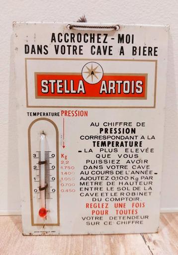 Ancien thermomètre Stella Artois