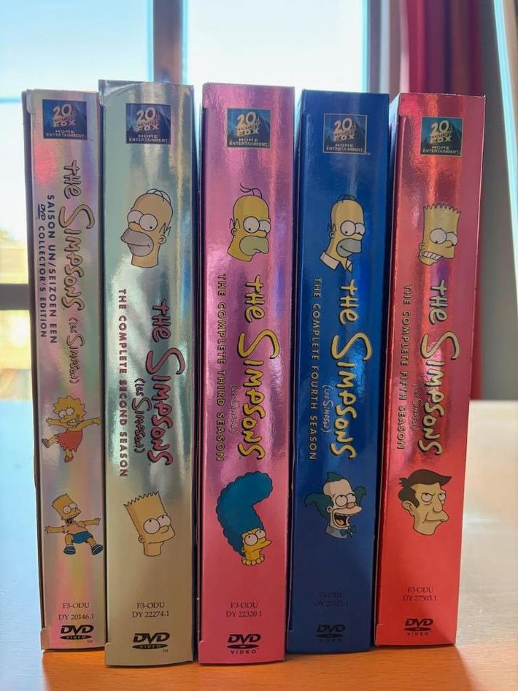 The Simpsons Collector Edition DVD(s) - seizoenen 1 > 11, CD & DVD, DVD | Films d'animation & Dessins animés, Comme neuf, Américain