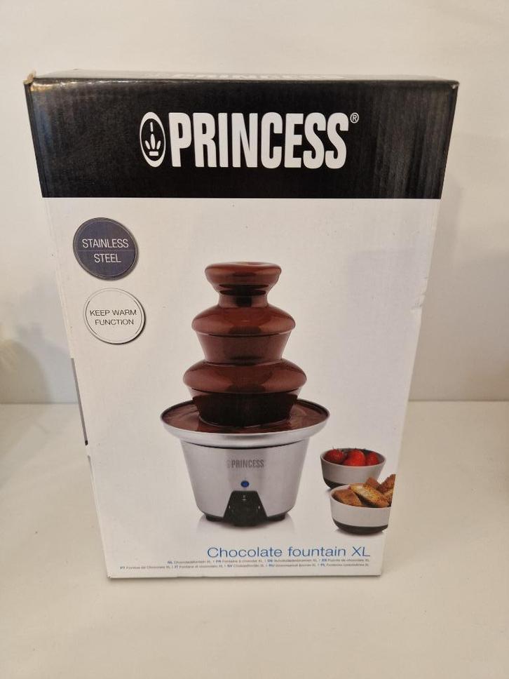 chocoladefonteind XL (0.7L) - Princess, Huis en Inrichting, Keuken | Keukenbenodigdheden, Zo goed als nieuw, Ophalen of Verzenden