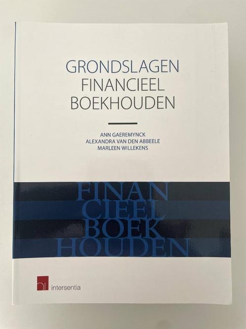 Grondslagen Financieel Boekhouden, Boeken, Studieboeken en Cursussen, Zo goed als nieuw, Hoger Onderwijs, Ophalen of Verzenden