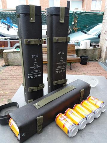 GS 93 panzerfaustgranate verpakking militaria beschikbaar voor biedingen