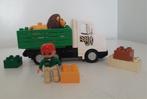 Duplo 6172 Dierentuin vrachtwagen - complete set, Ophalen of Verzenden, Zo goed als nieuw, Complete set, Duplo