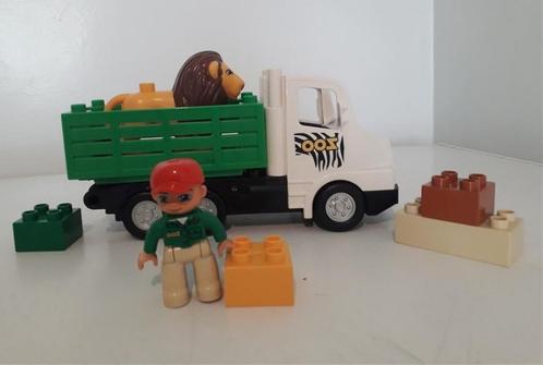 Duplo 6172 Dierentuin vrachtwagen - complete set, Kinderen en Baby's, Speelgoed | Duplo en Lego, Zo goed als nieuw, Duplo, Complete set