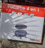 Set Raclette 4 en 1, Electroménager, Appareils à gourmet, 8 personnes et plus, Enlèvement, Neuf