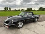 Alfa Romeo Spider 1600, Auto's, Oldtimers, Achterwielaandrijving, Cabriolet, 1600 cc, Zwart