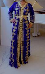 Blauwe takchita / Marokkaanse jurk, Kleding | Dames, Gelegenheidskleding, Overige typen, Blauw, Zo goed als nieuw, Ophalen
