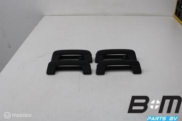 4 zwarte handgrepen VW Golf 8R 5H0857607C beschikbaar voor biedingen